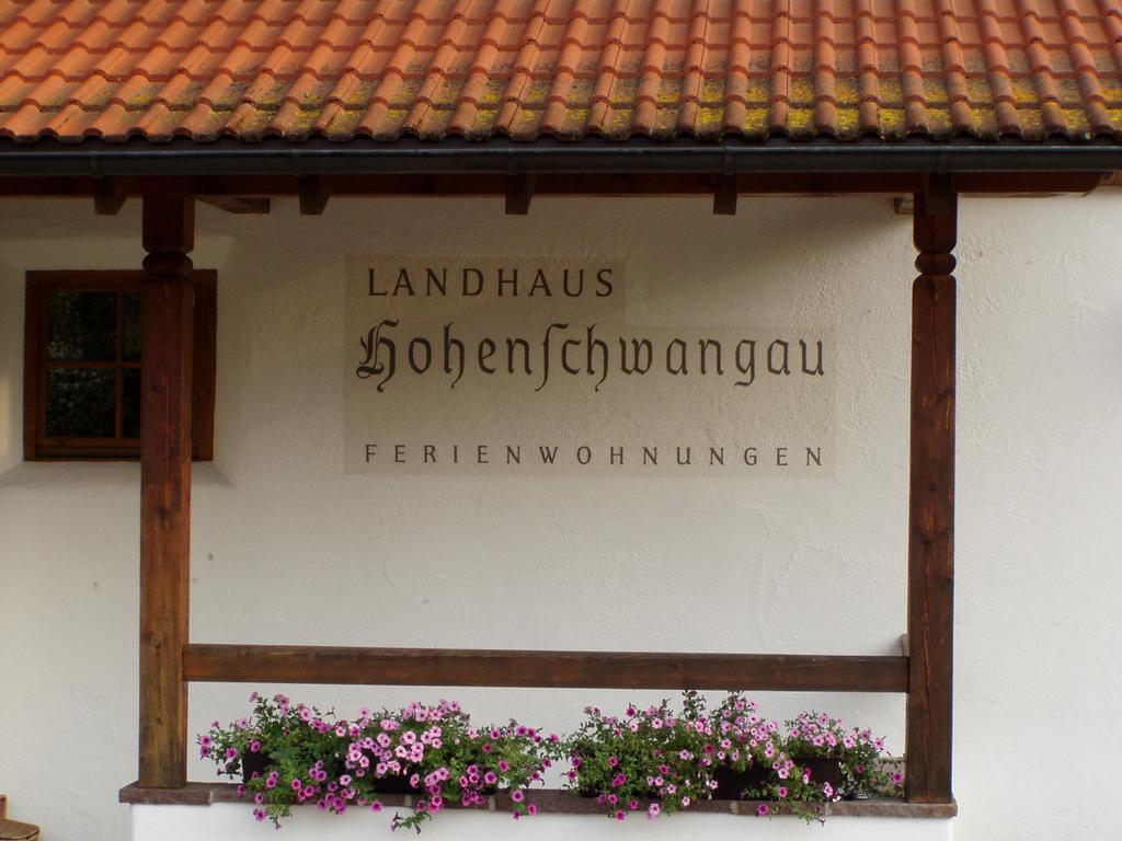 Ferienwohnung Landhaus Hohenschwangau Exterior foto